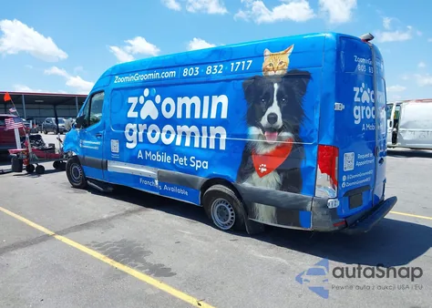 2023 Mercedes-Benz Sprinter 2500 High Roof 4-Cyl Gas из США, поврежденный, VIN W1Y40CHY6PT148171